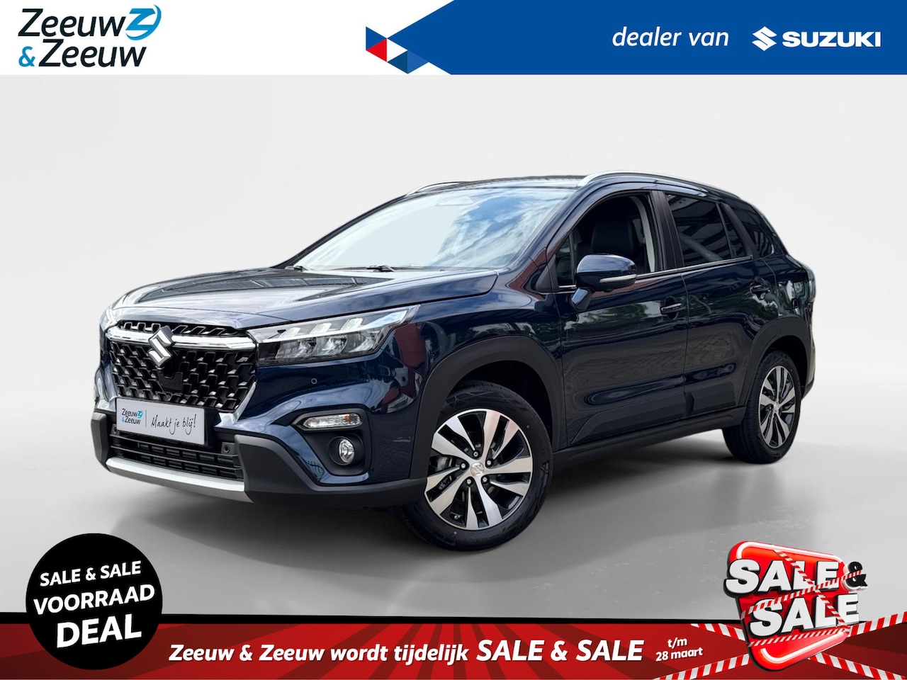 Suzuki S-Cross - 1.4 Boosterjet Style Hybrid MY2025 | 1850 euro Korting | Android Auto Apple Carplay | Adap - AutoWereld.nl