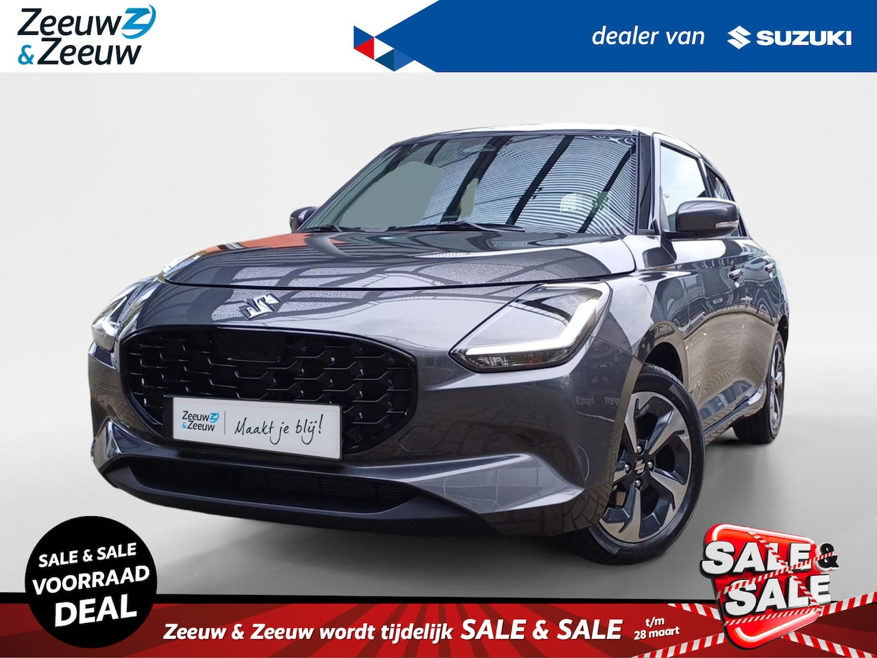 Suzuki Swift - 1.2 Style | 1.500 euro Korting | Meerdere kleuren leverbaar* | Navigatie | Adaptieve cruis - AutoWereld.nl