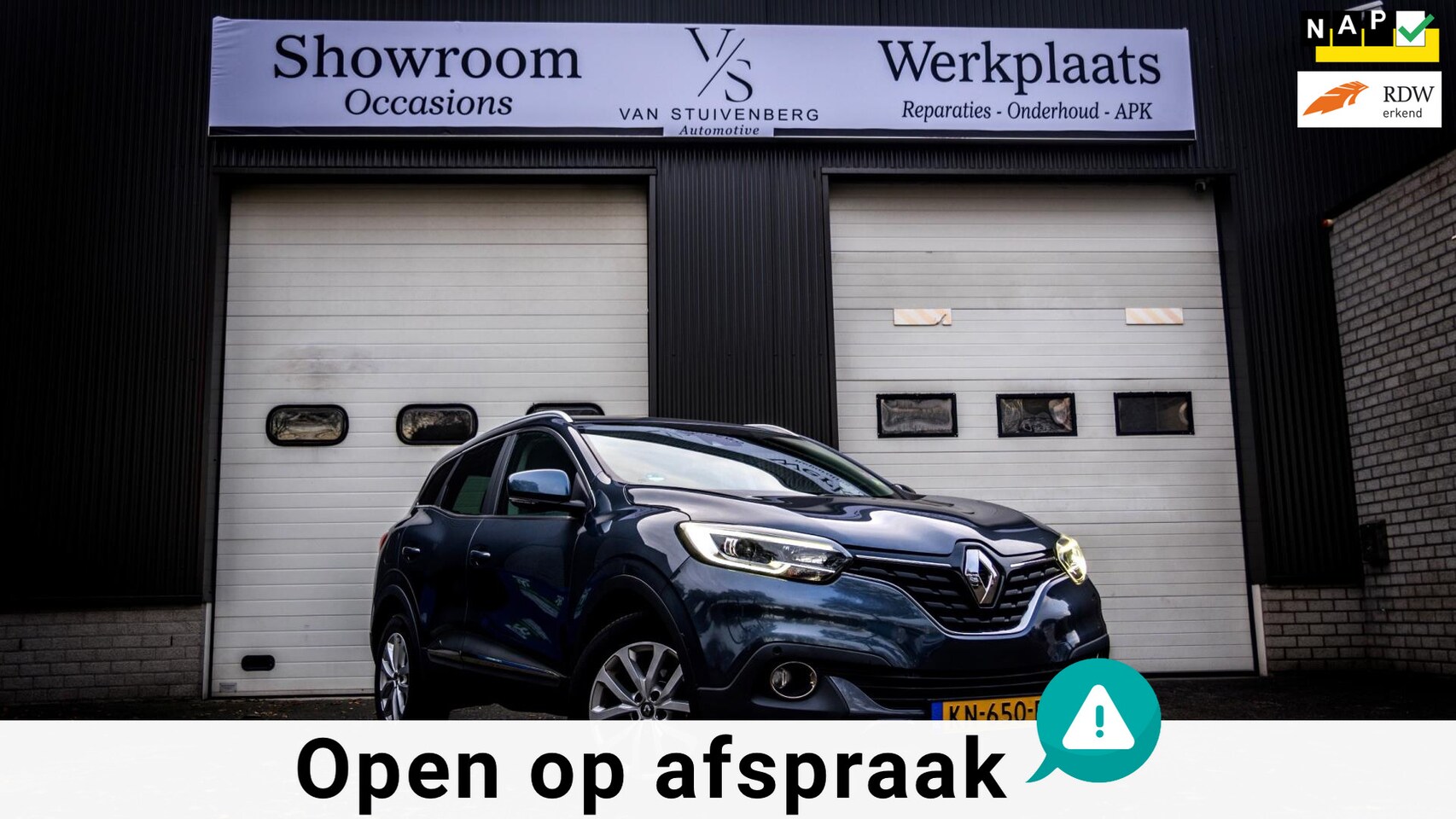 Renault Kadjar - 1.2 TCe Intens TREKHAAK KEYLESS NAVI CLIMA PDC - AutoWereld.nl