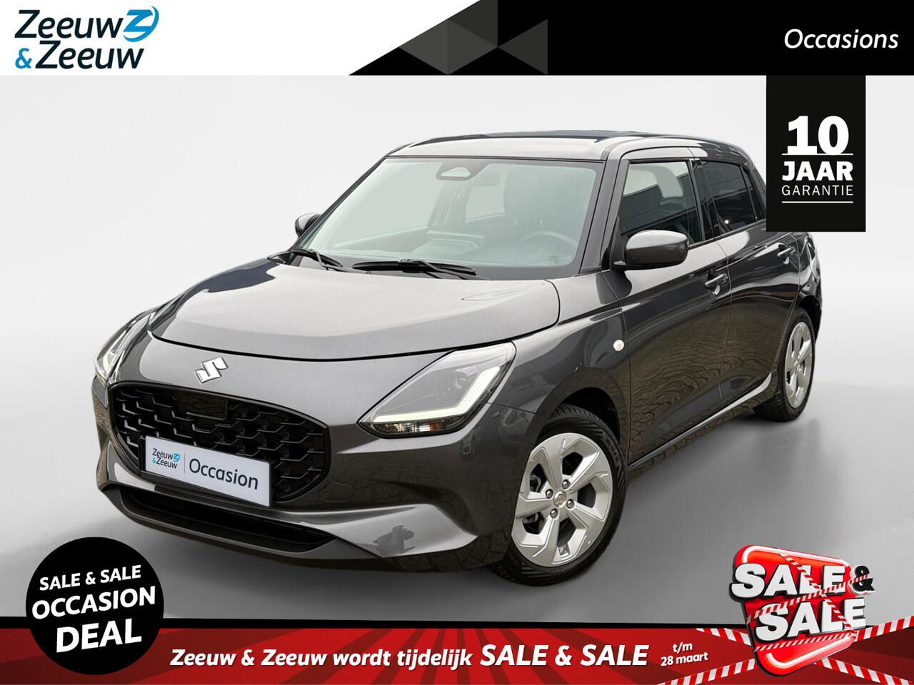 Suzuki Swift - 1.2 Select Smart Hybrid | 10 jaar garantie! | Camera | Stoelverwarming | Apple/Android Car - AutoWereld.nl