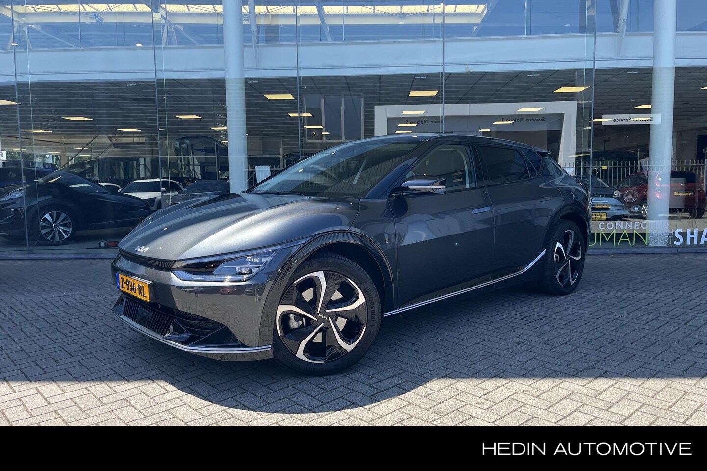 Kia EV6 - Edition Advanced 77.4 kWh | STOEL + STUUR VERWARMING | CAMERA | LEDER | NAVIGATIE | KEYLES - AutoWereld.nl