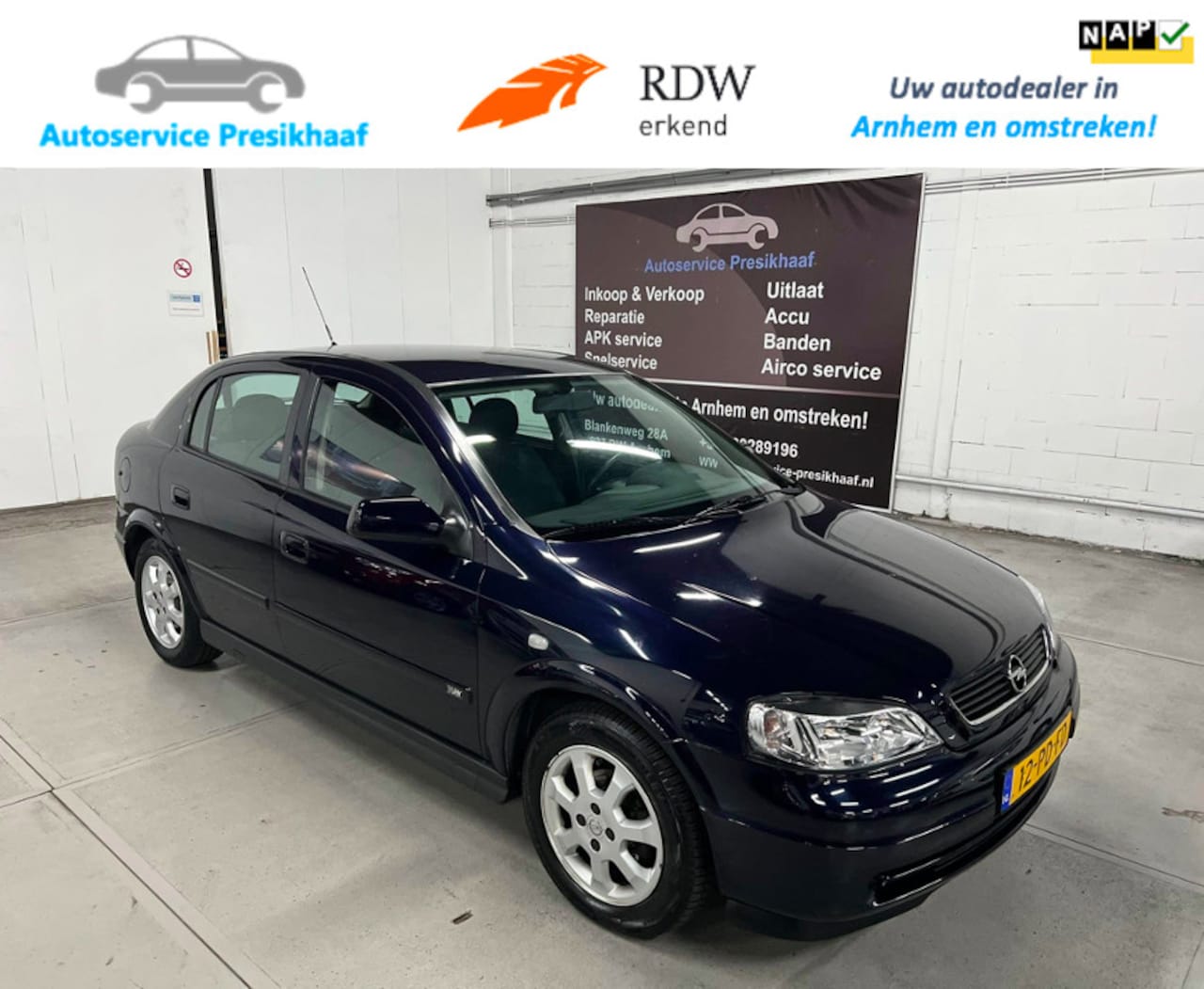 Opel Astra - 1.6-16V Njoy AIRCO / NAP / TREKHAAK - AutoWereld.nl