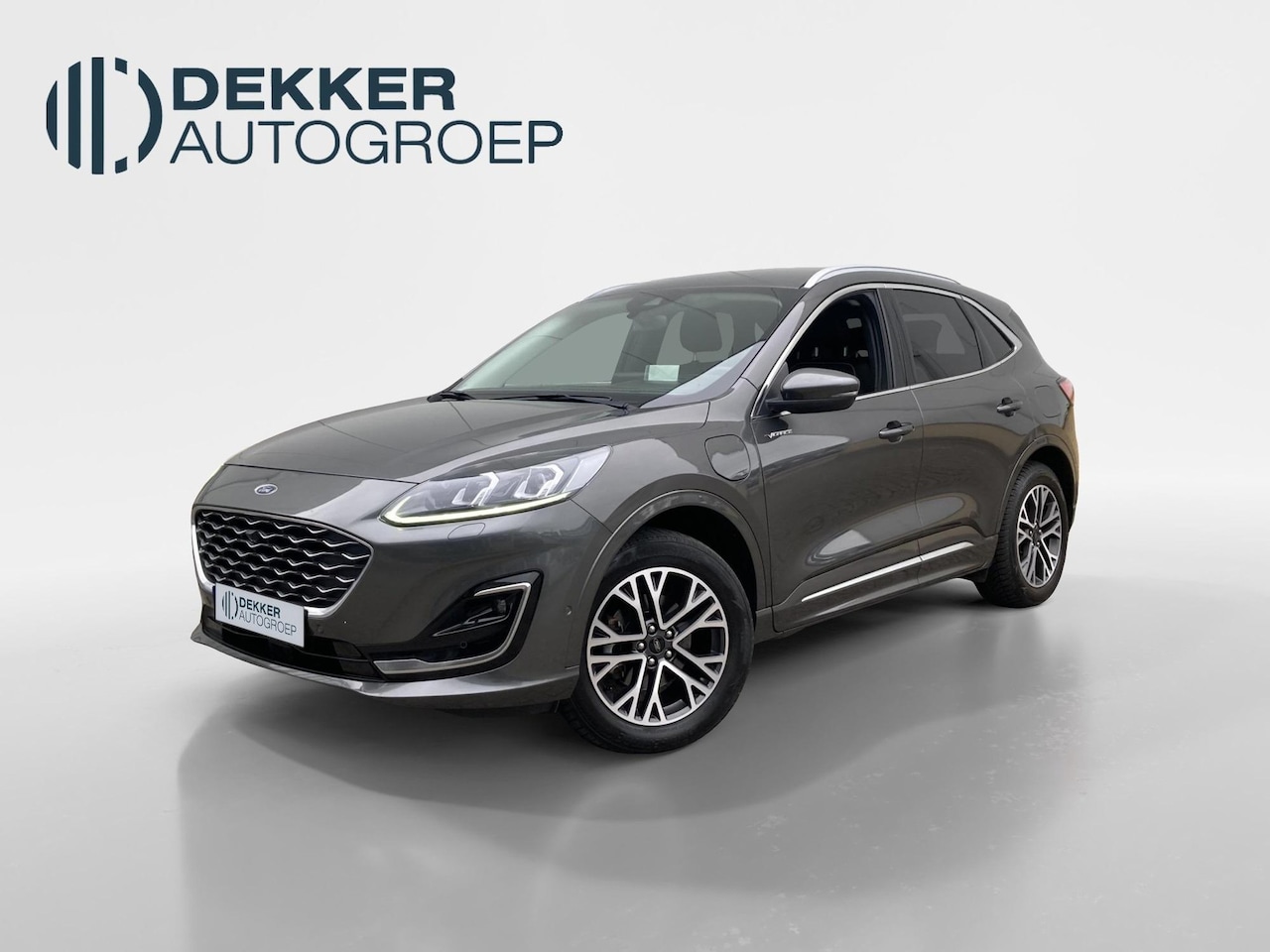 Ford Kuga - 2.5 PHEV Vignale Lederen bekleding, elektrische stoelverstelling-bliss-elektrische achterk - AutoWereld.nl