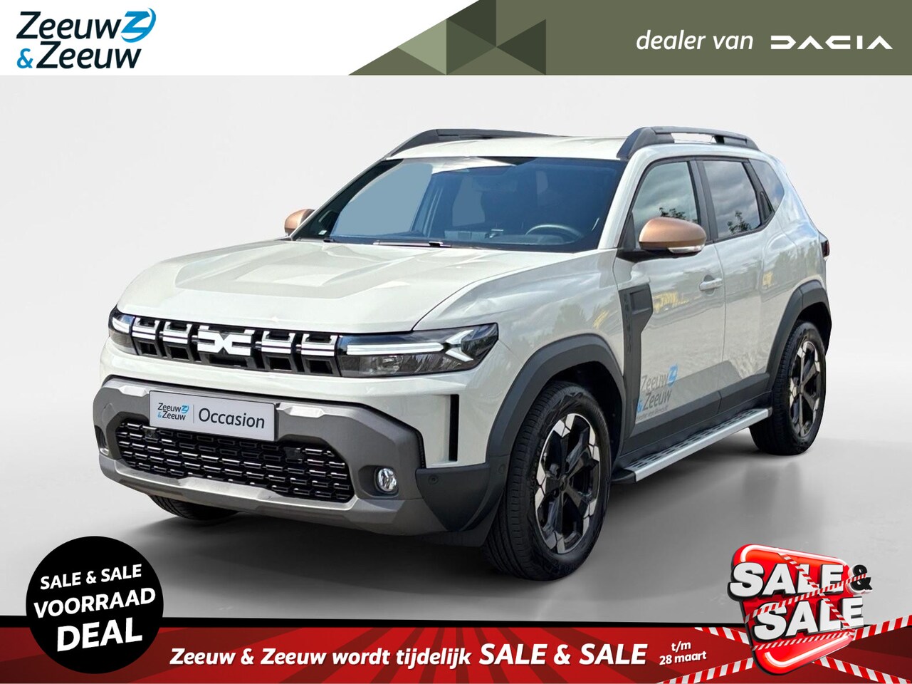 Dacia Duster - 140PK Hybrid Journey Automaat | DEMO | Pack Winter | 18" Lichtmetalen Velgen | Treeplanken - AutoWereld.nl