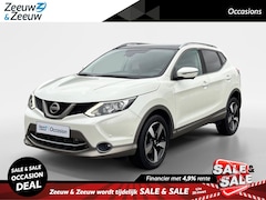 Nissan Qashqai - 115PK Tekna Automaat | Trekhaak | Panoramadak | 360 Camera | Stoelverwarming | Navi | Clim
