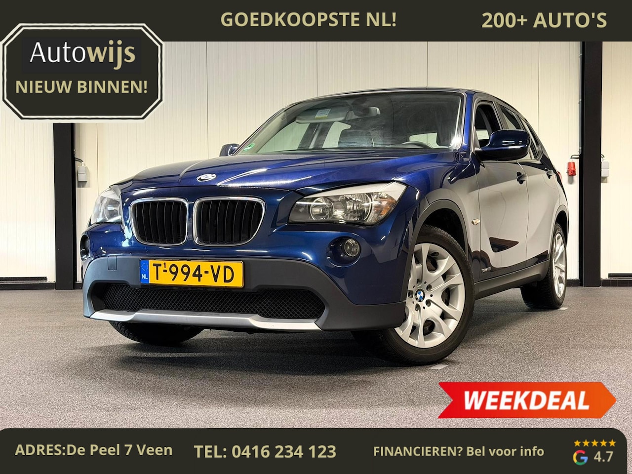 BMW X1 - SDrive18i Executive|90DKM|Goed onderhouden|Cruise|Automaat - AutoWereld.nl