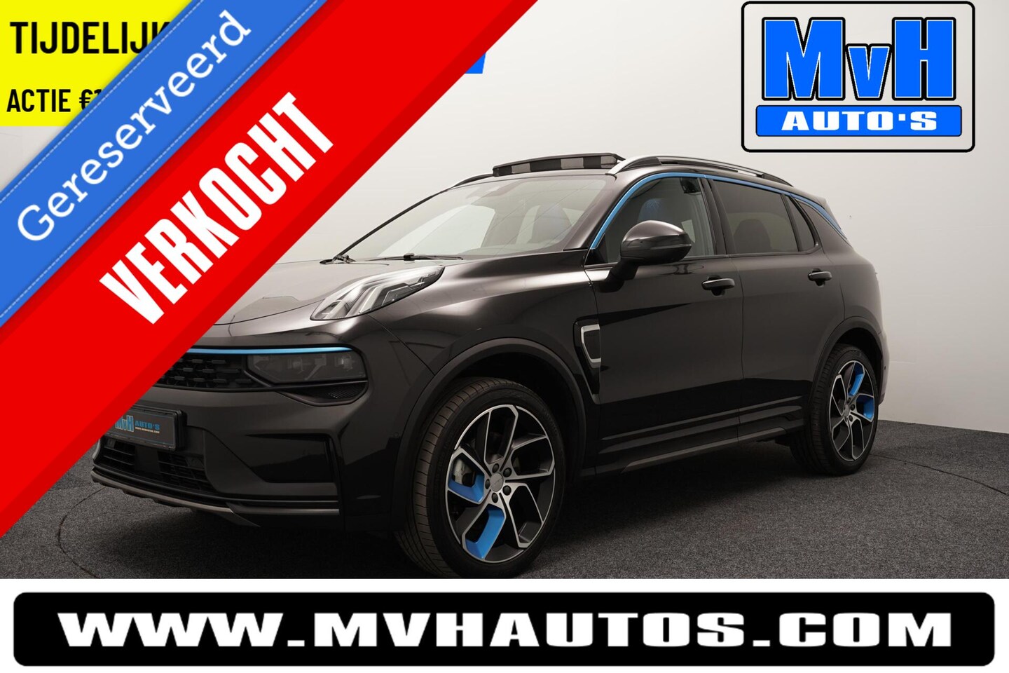 Lynk & Co 01 - 1.5 Plug-in Hybride|ZWARTE.HEMEL|360ºCAM|PANO|NAP - AutoWereld.nl