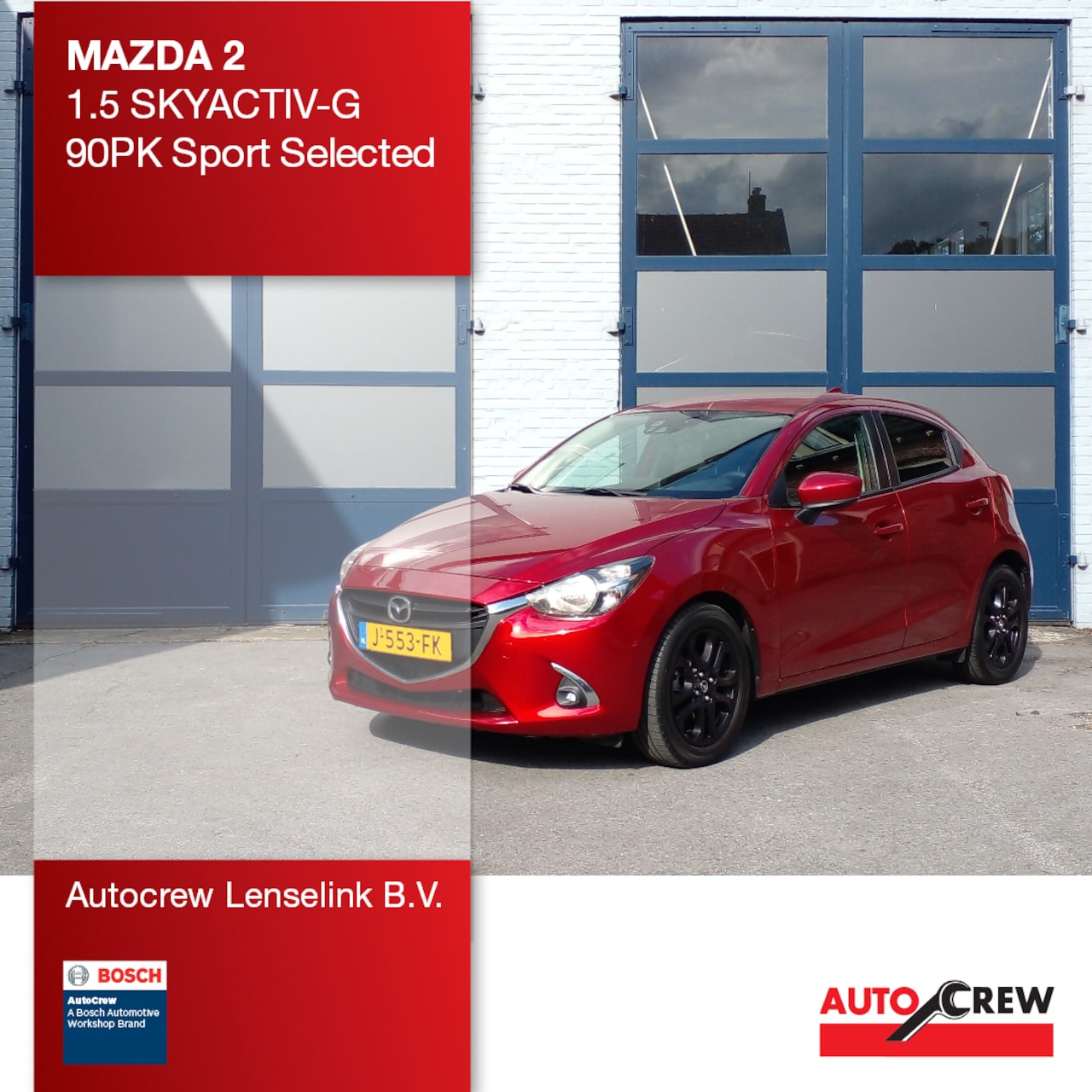 Mazda 2 - 1.5 Skyactiv-G Sport Selected 1.5 SKYACTIV-G 90PK Sport Selected - AutoWereld.nl