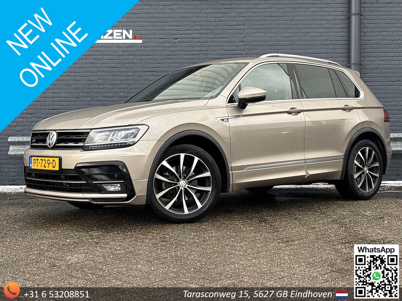Volkswagen Tiguan - 1.4 TSI ACT Comfortline Business R Line | € 10.950,- NETTO! | Climate | Cruise | Navi | PD - AutoWereld.nl