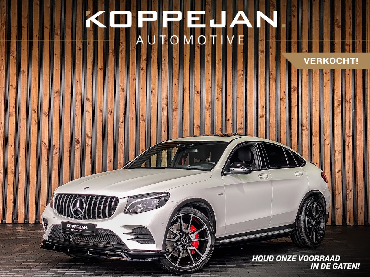 Mercedes-Benz GLC-klasse Coupé - AMG 43 4MATIC 368PK Automaat | PANO | KEYLESS | HEAD-UP | LEDER | EASY-PACK | - AutoWereld.nl