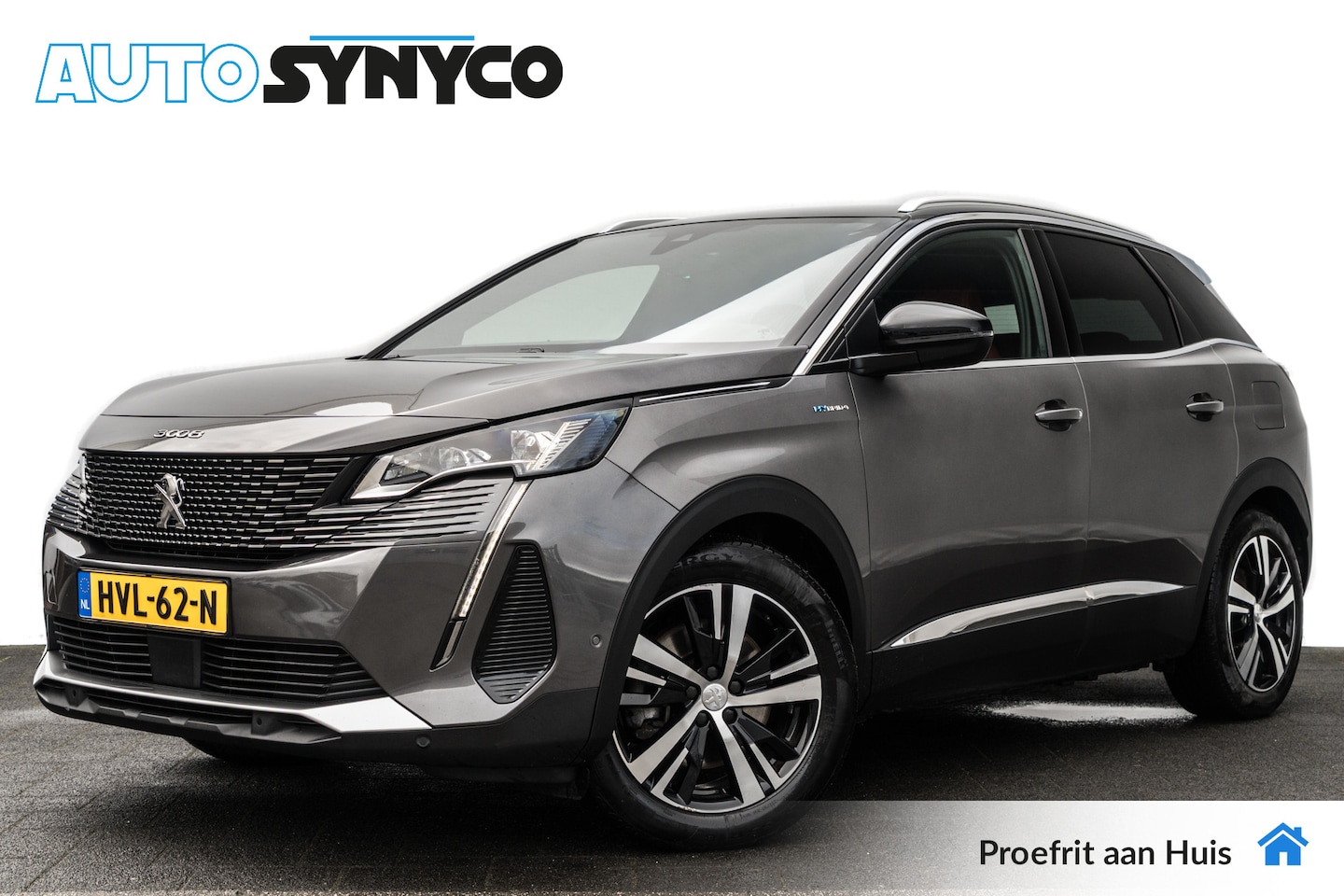 Peugeot 3008 - 1.6 HYbrid4 300 GT Avantage | Leder | Trekhaak | Stoelmassage | Adap. Cruise | Standkachel - AutoWereld.nl