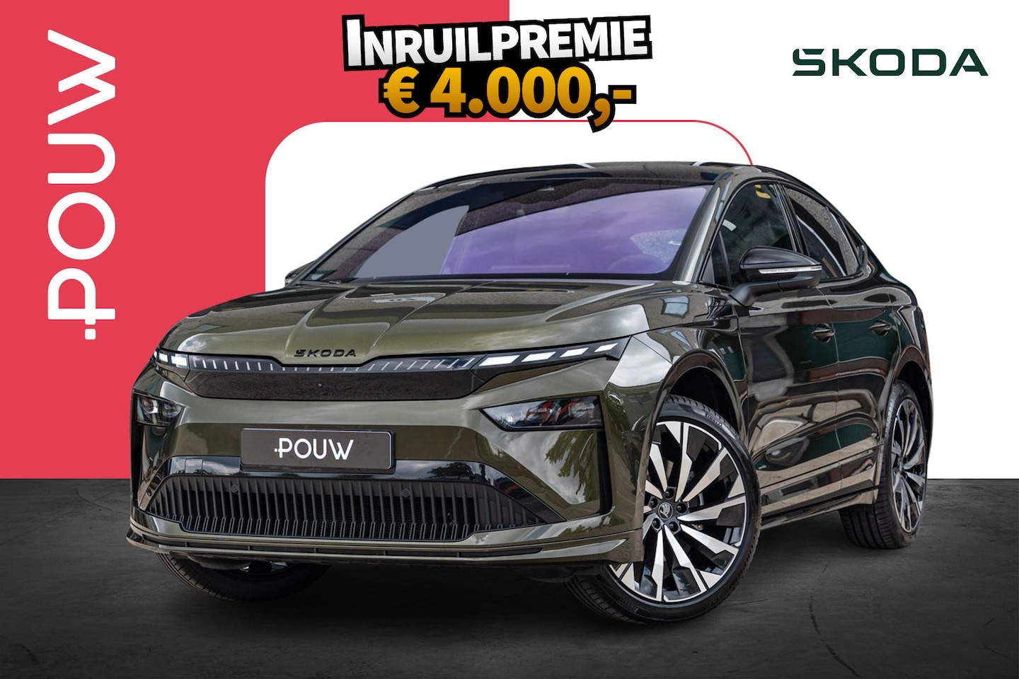 Skoda Enyaq Coupé iV - 60 204pk Sportline | Business Upgrade Plus | Trekhaak Wegklapbaar - AutoWereld.nl
