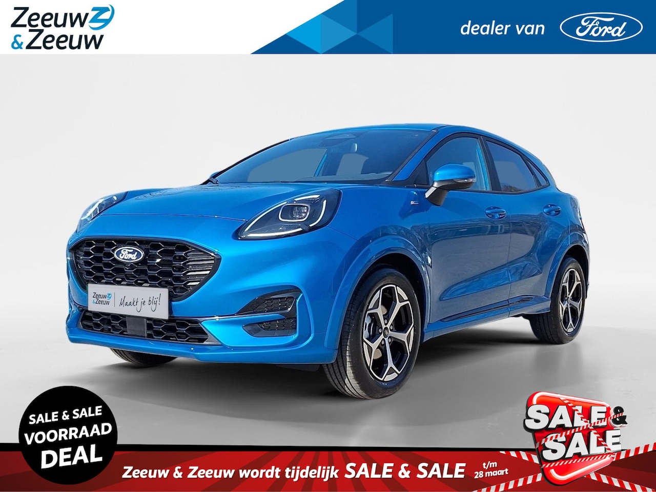 Ford Puma - 1.0 EcoBoost Hybrid ST-Line | Winterpack | Camera | Climate Control | 17" Lichtmetaal | Ap - AutoWereld.nl