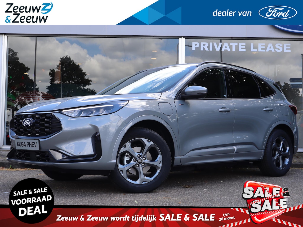 Ford Kuga - 2.5 PHEV ST-Line | Winterpack | El. Trekhaak | BLIS | Draadloze Apple Carplay&Andorid Auto - AutoWereld.nl