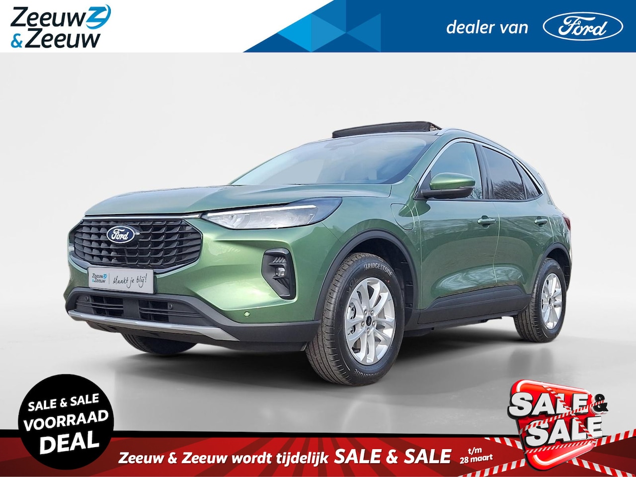 Ford Kuga - 2.5 PHEV Titanium | Panoramadak | Camera | Navigatie | Climate Control | Draadloze Apple C - AutoWereld.nl