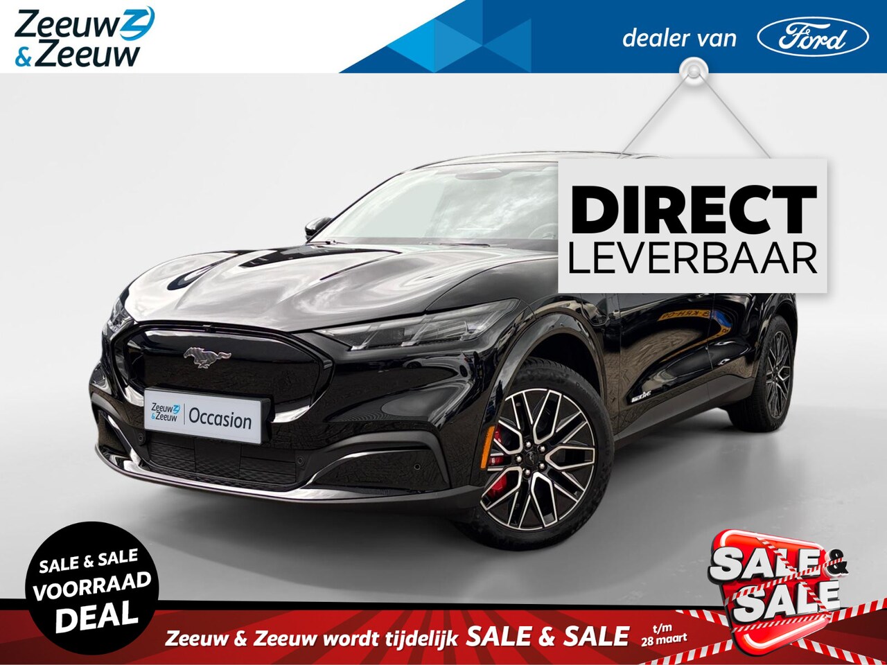 Ford Mustang Mach-E - Extended Premium RWD 88 kWh | €1.000,- Korting! | VOORRAAD! | Warmtepomp | Blue Cruise | A - AutoWereld.nl