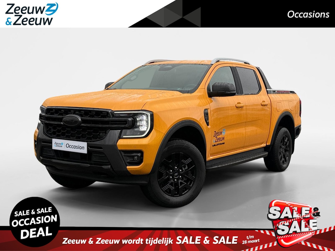 Ford Ranger - Wildtrak 2.3 PHEV 279pk 10-traps automaat | Handbediende rollertop | Trekhaak | Navigatie - AutoWereld.nl