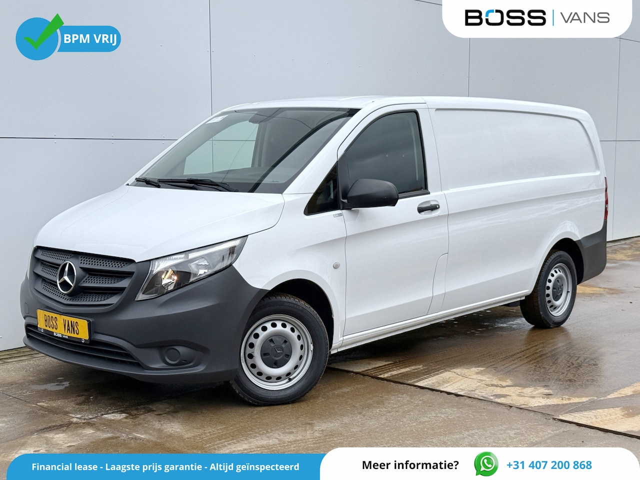 Mercedes-Benz Vito - 114 1.9 CDI Automaat L2H1 Climate Control Cruise Control Trekhaak Carplay Camera - AutoWereld.nl