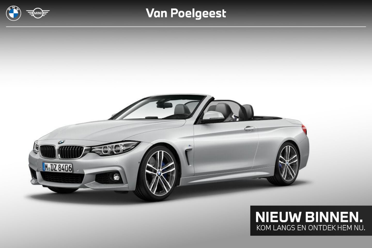 BMW 4-serie Cabrio - 440i High Executive M Sportpakket Model M Sport Aut. - AutoWereld.nl