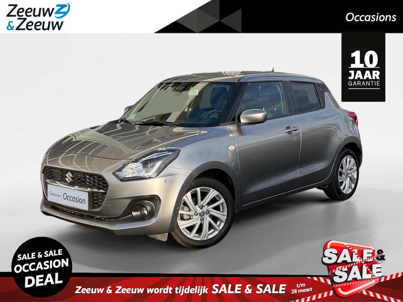 Suzuki Swift - 1.2 Select Smart Hybrid | tot 10 jr garantie! | Camera | Automaat | Stoelverw. | Adaptieve - AutoWereld.nl