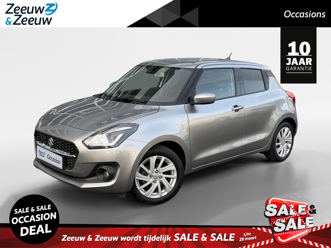 Suzuki Swift - 1.2 Select Smart Hybrid | Airco | Navigatie | Trekhaak | Camera | - AutoWereld.nl