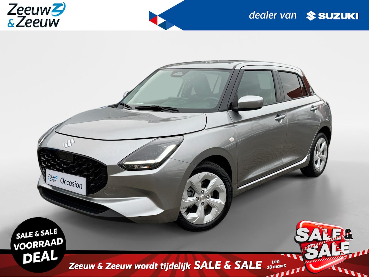 Suzuki Swift - 1.2 Select Smart Hybrid | Apple Carplay/Android Auto | Achteruitrijcamera | Adaptive Cruis - AutoWereld.nl