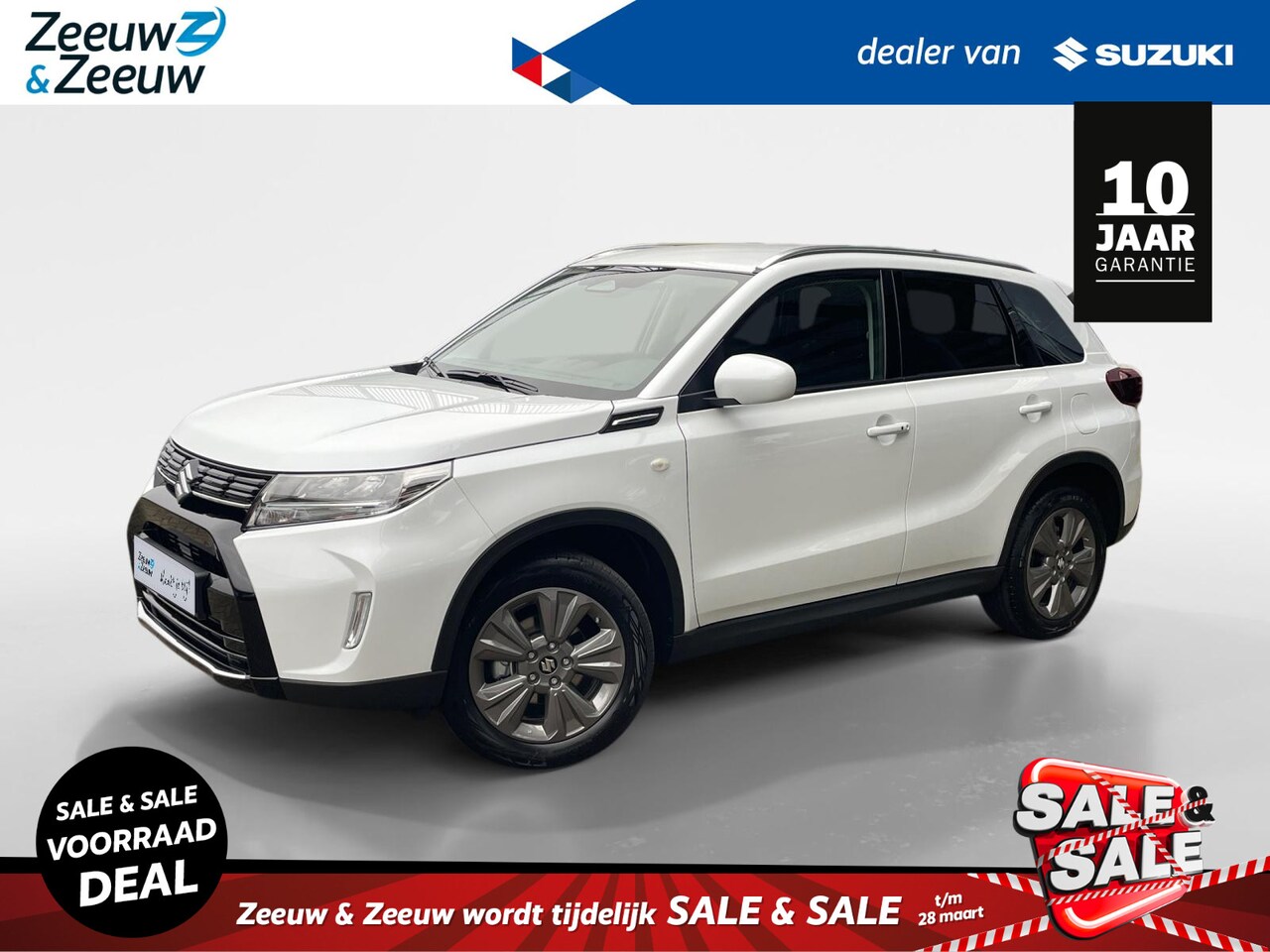 Suzuki Vitara - 1.4 Boosterjet Smart Hybrid Select | Mega Deal! 1.500,- Euro Korting | 9-inch touchscreen - AutoWereld.nl