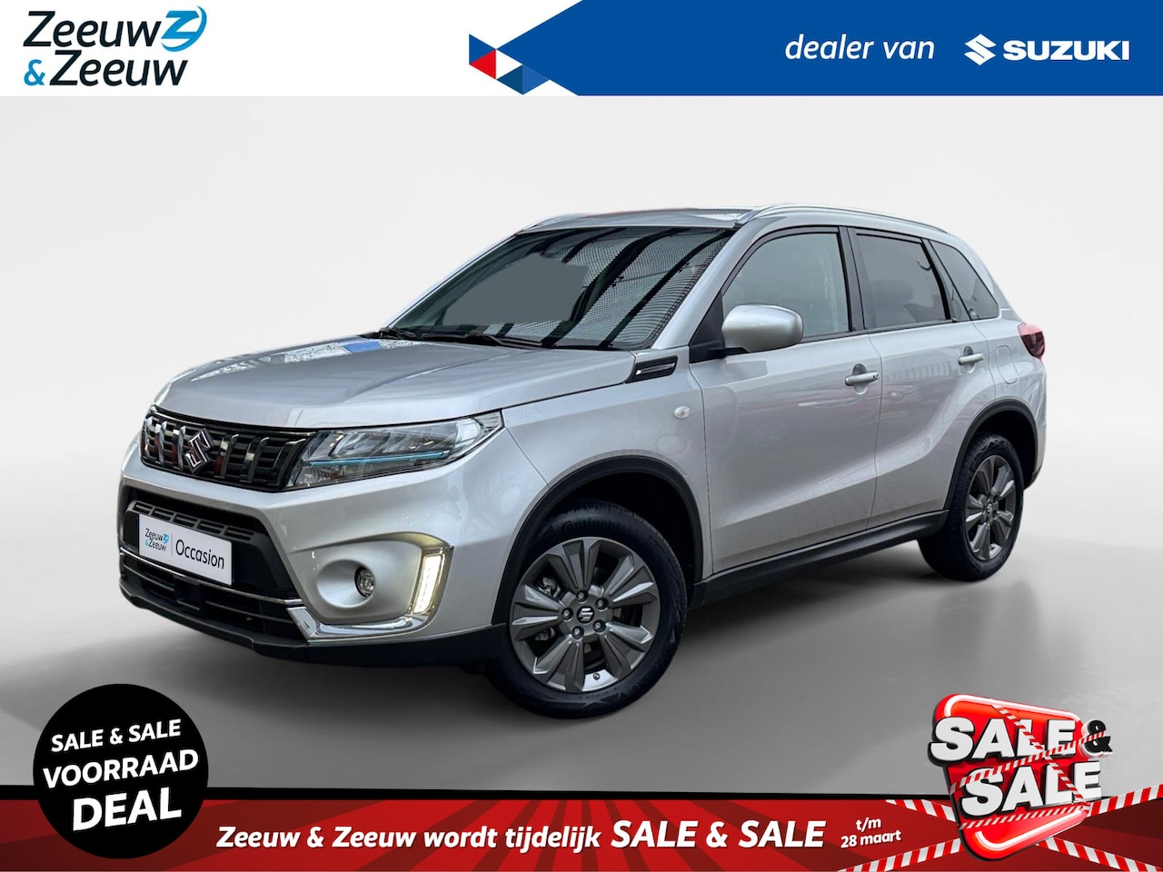 Suzuki Vitara - 1.5 Hybrid Select | Automaat | Apple Carplay/Android Auto | Adaptive Cruise Control | Acht - AutoWereld.nl