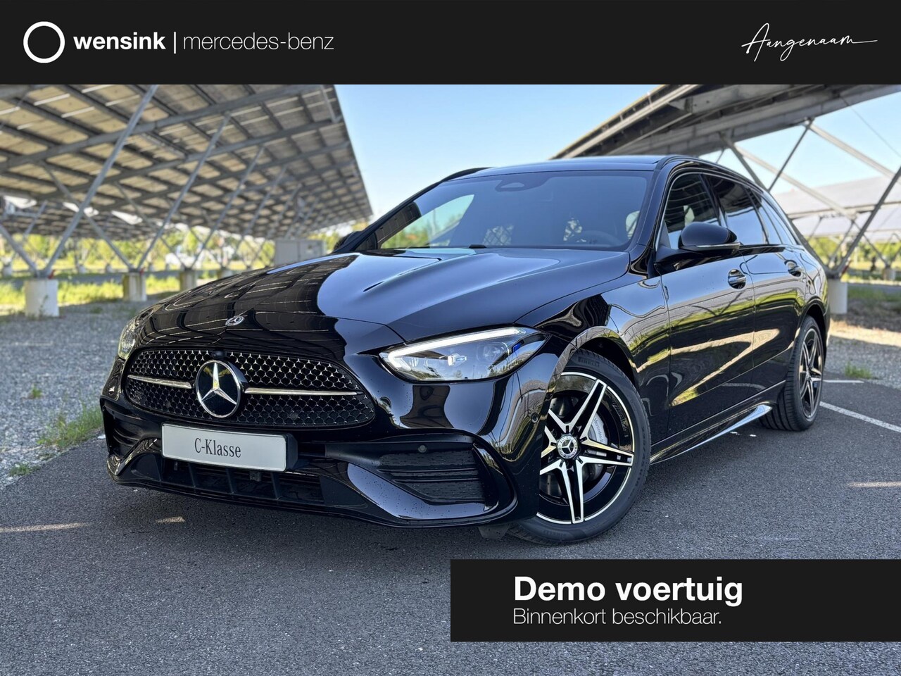 Mercedes-Benz C-klasse Estate - 180 Business Solution AMG | Night | Panoramdak | Memory stoelen | 360 camera | Sfeerverlic - AutoWereld.nl