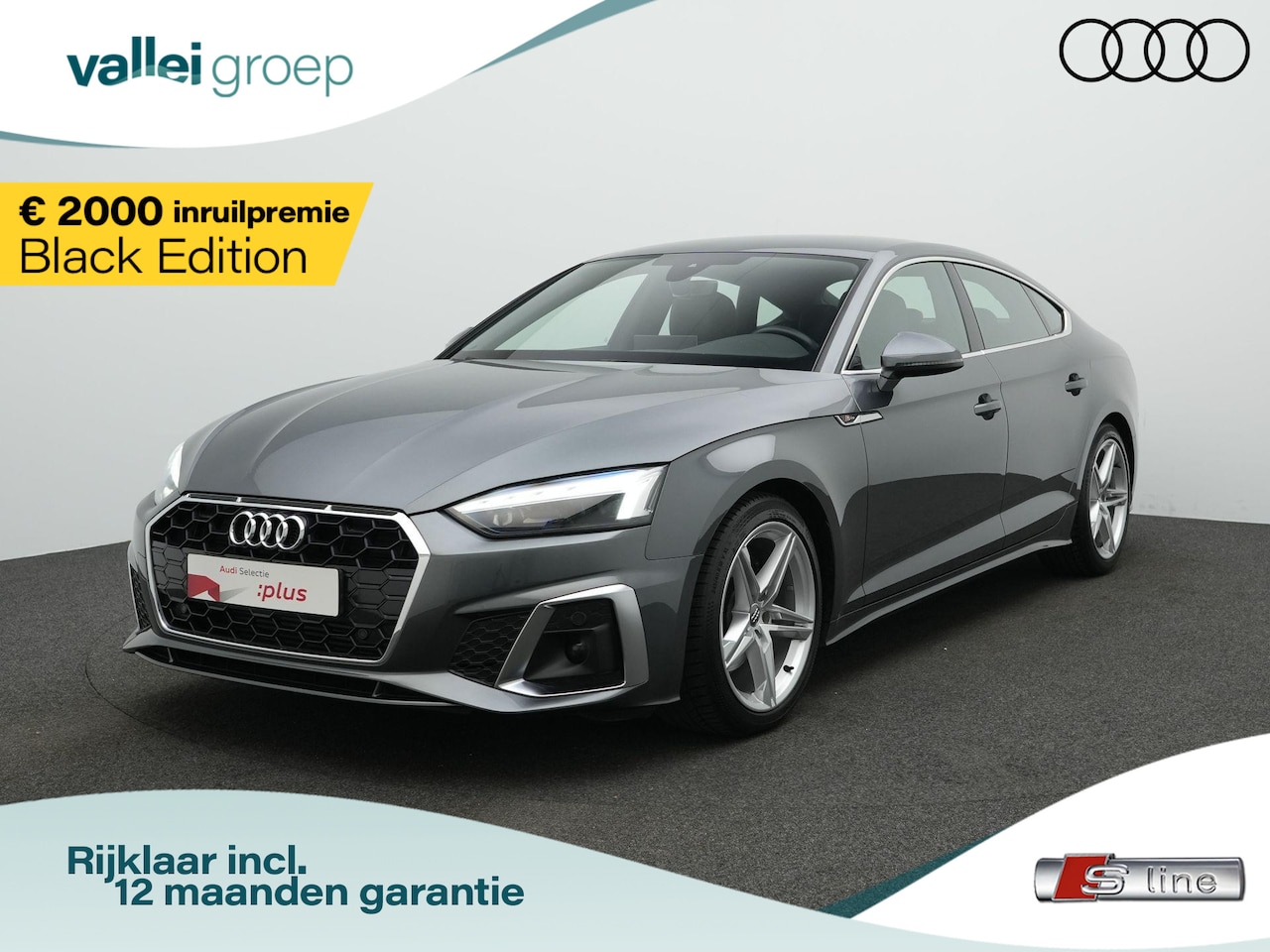 Audi A5 Sportback - 35 TFSI 150 pk S-tronic S edition / S-Line | Trekhaak | Matrix LED | Achteruitrijcamera | - AutoWereld.nl