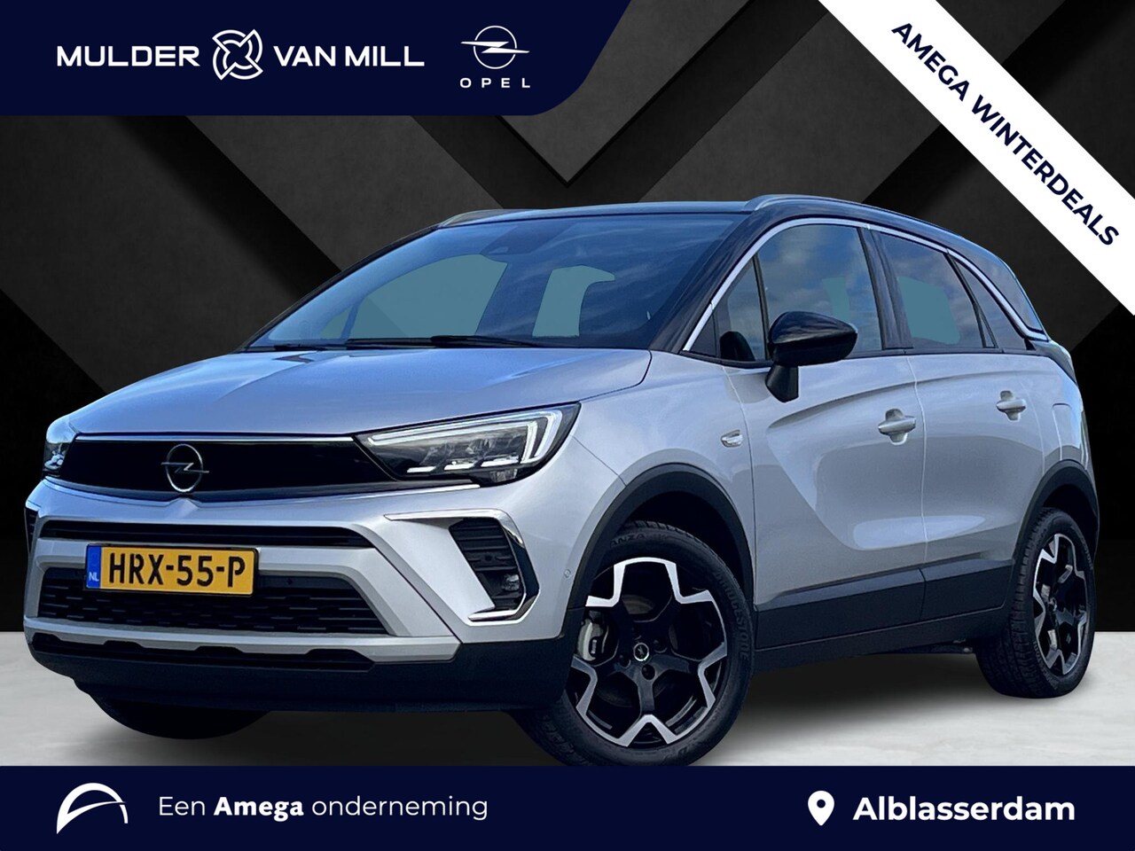 Opel Crossland - Ultimate 1.2 Turbo 110pk | 180° CAMERA+SENSOREN | ALCANTARA/LEDER | AGR-STOELEN | NAVI | D - AutoWereld.nl
