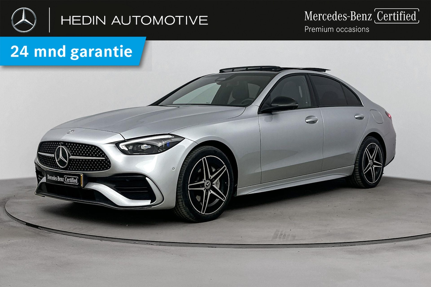 Mercedes-Benz C-klasse - C 300e Limousine Automaat AMG Line | Premium Plus Pakket | Nightpakket | Panoramadak | Hea - AutoWereld.nl