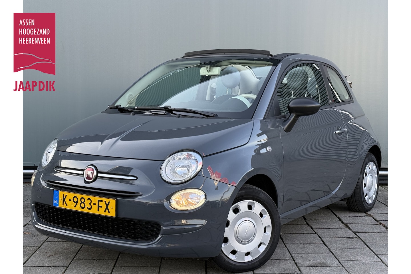Fiat 500 C - BWJ 12-2020 | 1.0 73PK Hybrid Pop | AIRCO | CRUISE | DAB | PDC ACHTER | STUURBEKR | EL. RA - AutoWereld.nl