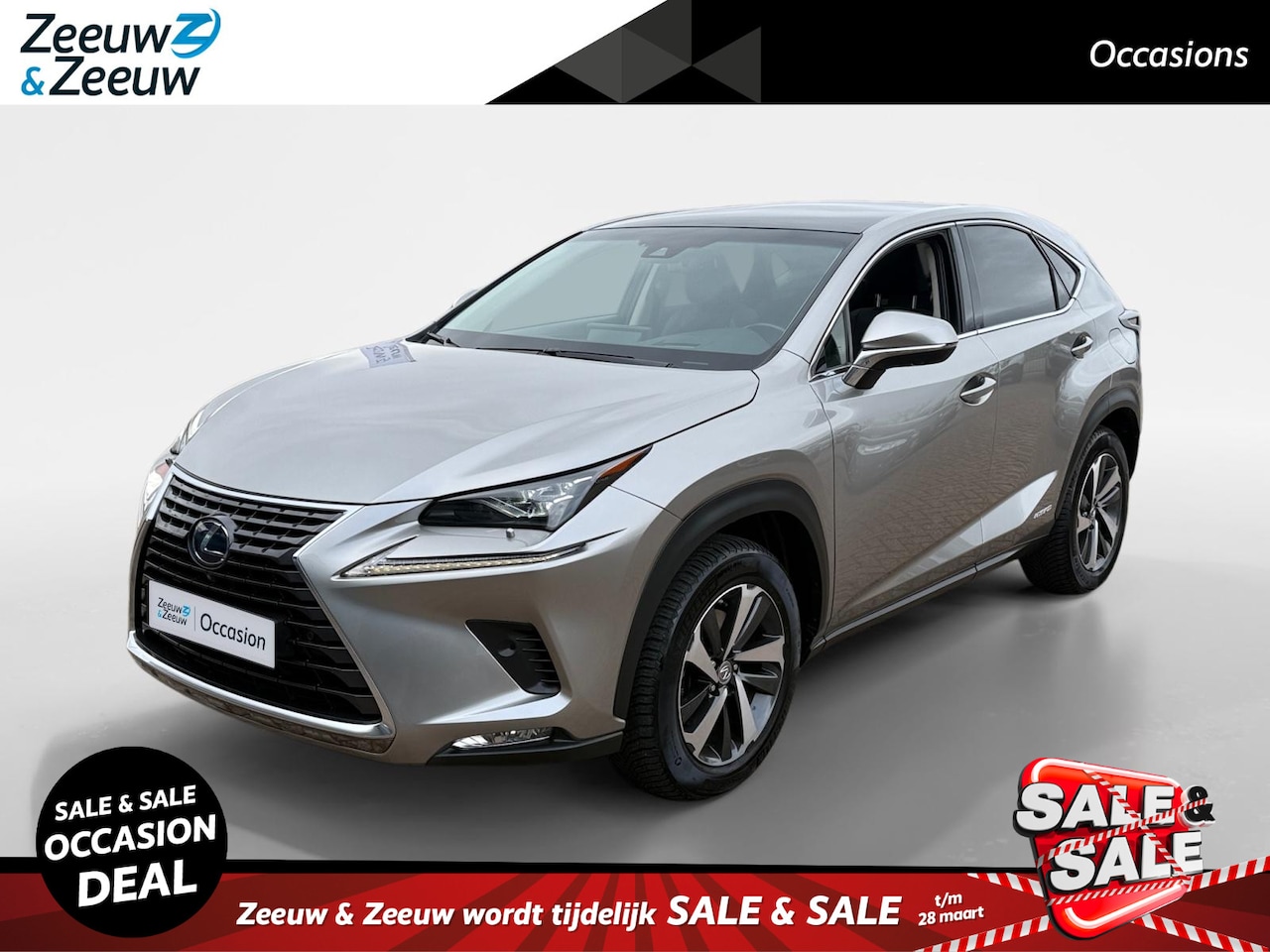 Lexus NX - 300h AWD President Line *Automaat*Navi+360Camera*Panoramadak*Leder Bekleding*Parc Assist*L - AutoWereld.nl