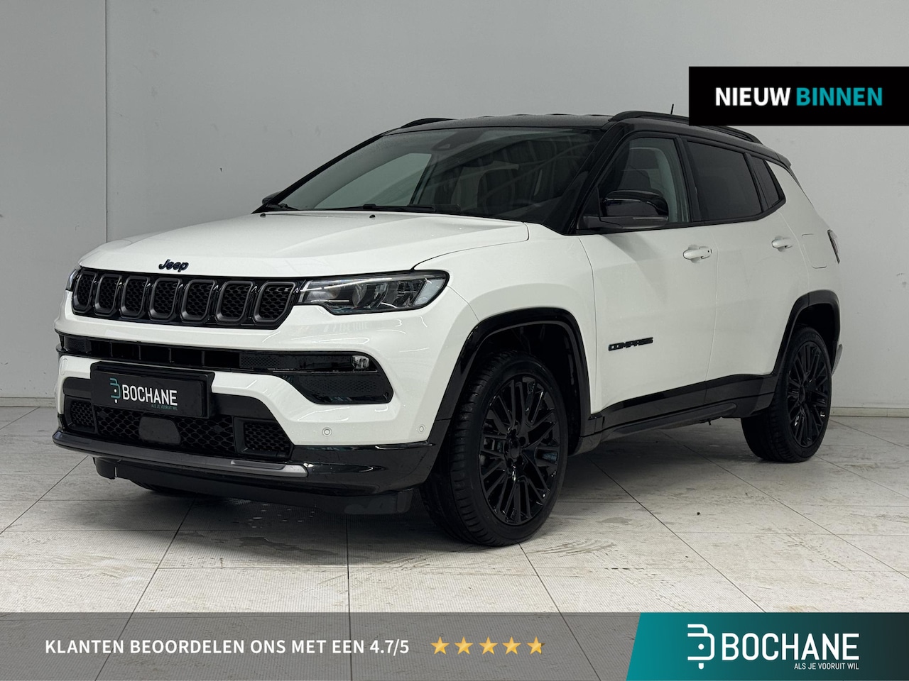 Jeep Compass - 4xe 240 Plug-in Hybrid Electric S | Navigatie | Camera | Stoel + Stuurverwarming | Cruise - AutoWereld.nl