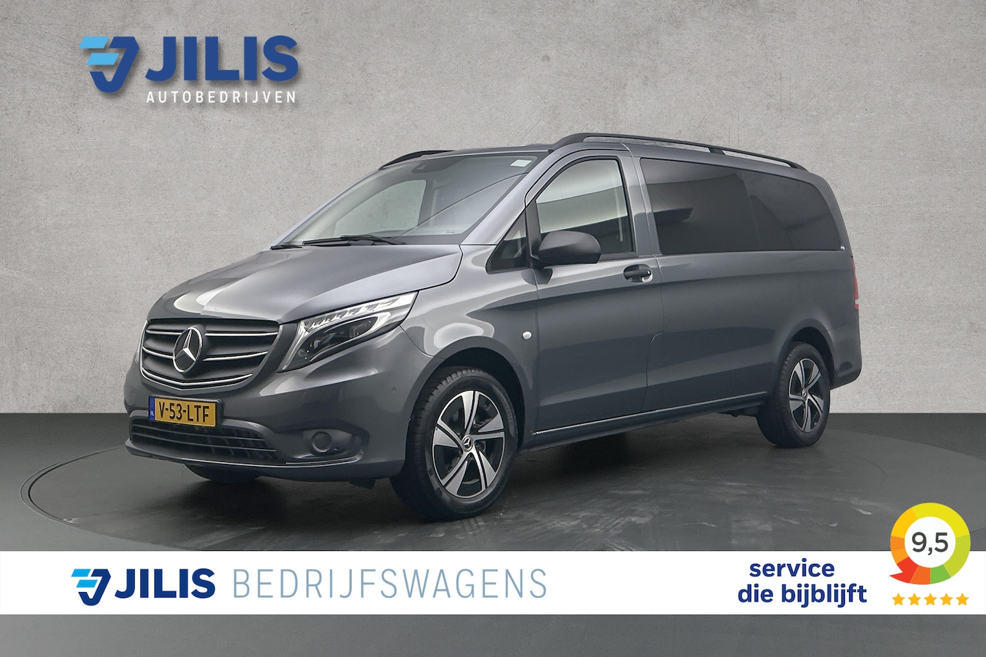 Mercedes-Benz Vito - 114 CDI Lang Dubbel Cabine | Nieuw | BPM vrij | Led | Camera | Navigatie | Cruise control - AutoWereld.nl