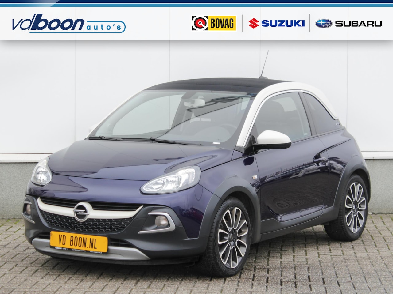 Opel ADAM - 1.4 Rocks | Cruise | Clima | Vouwdak | Lm-Velgen - AutoWereld.nl