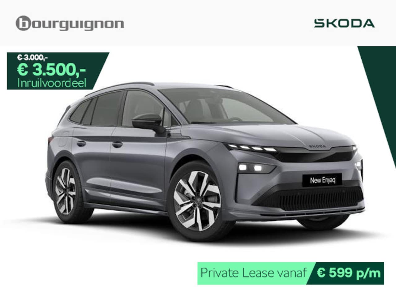 Skoda Enyaq iV - Sportline 85 | 286 PK | Trekhaak | Adaptive cruise control | Stuur- en stoelverwarming | K - AutoWereld.nl