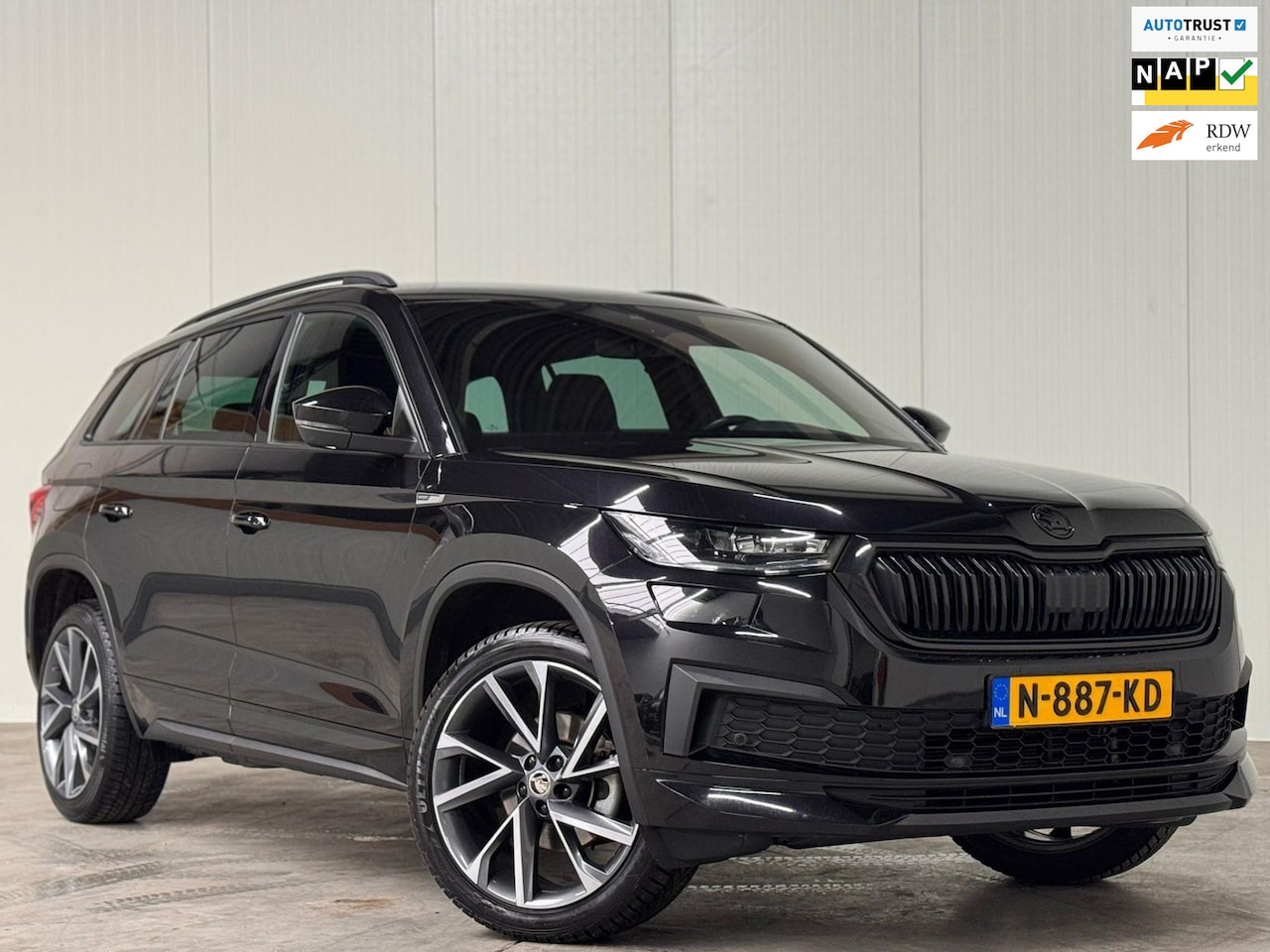 Skoda Kodiaq - 1.5 TSI Sportline DSG FACELIFT l VIRTUAL l TREKHAAK l CANTON l SFEER l KEYLESS l ACC l ORG - AutoWereld.nl