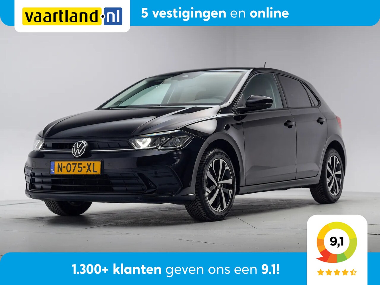 Volkswagen Polo - 1.0 TSI Life NW model! [Adapt. Cruise LED koplampen Digitaal dashboard ] - AutoWereld.nl