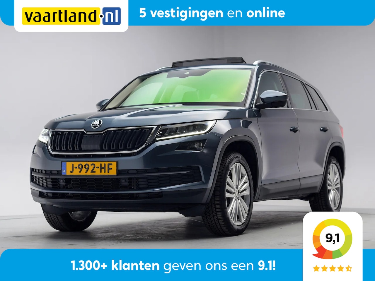 Skoda Kodiaq - 1.5 TSI Business Edition Aut. [ Panorama Leder/Alcantara Trekhaak ] - AutoWereld.nl