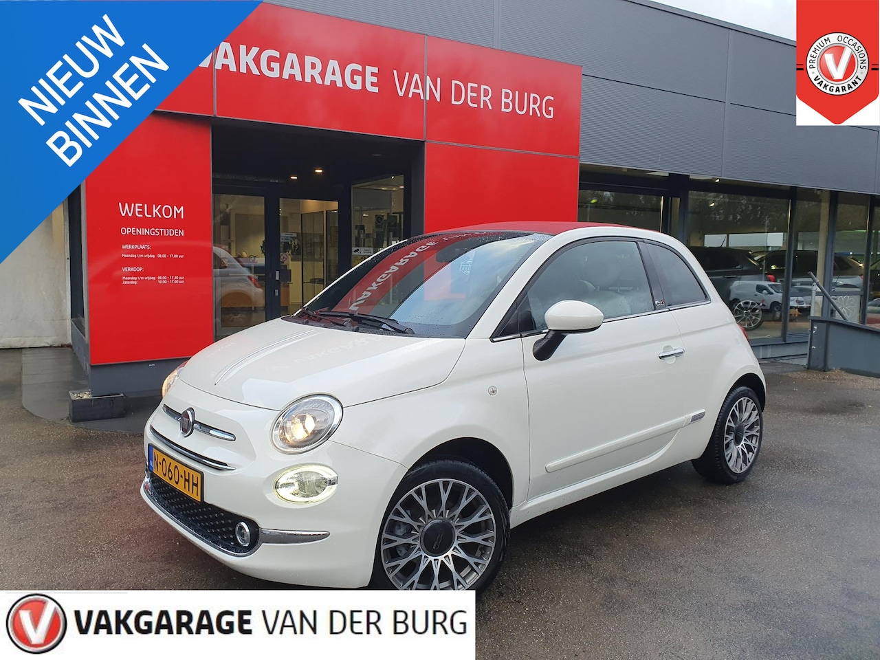 Fiat 500 - 1.2 Lounge All in prijs - AutoWereld.nl