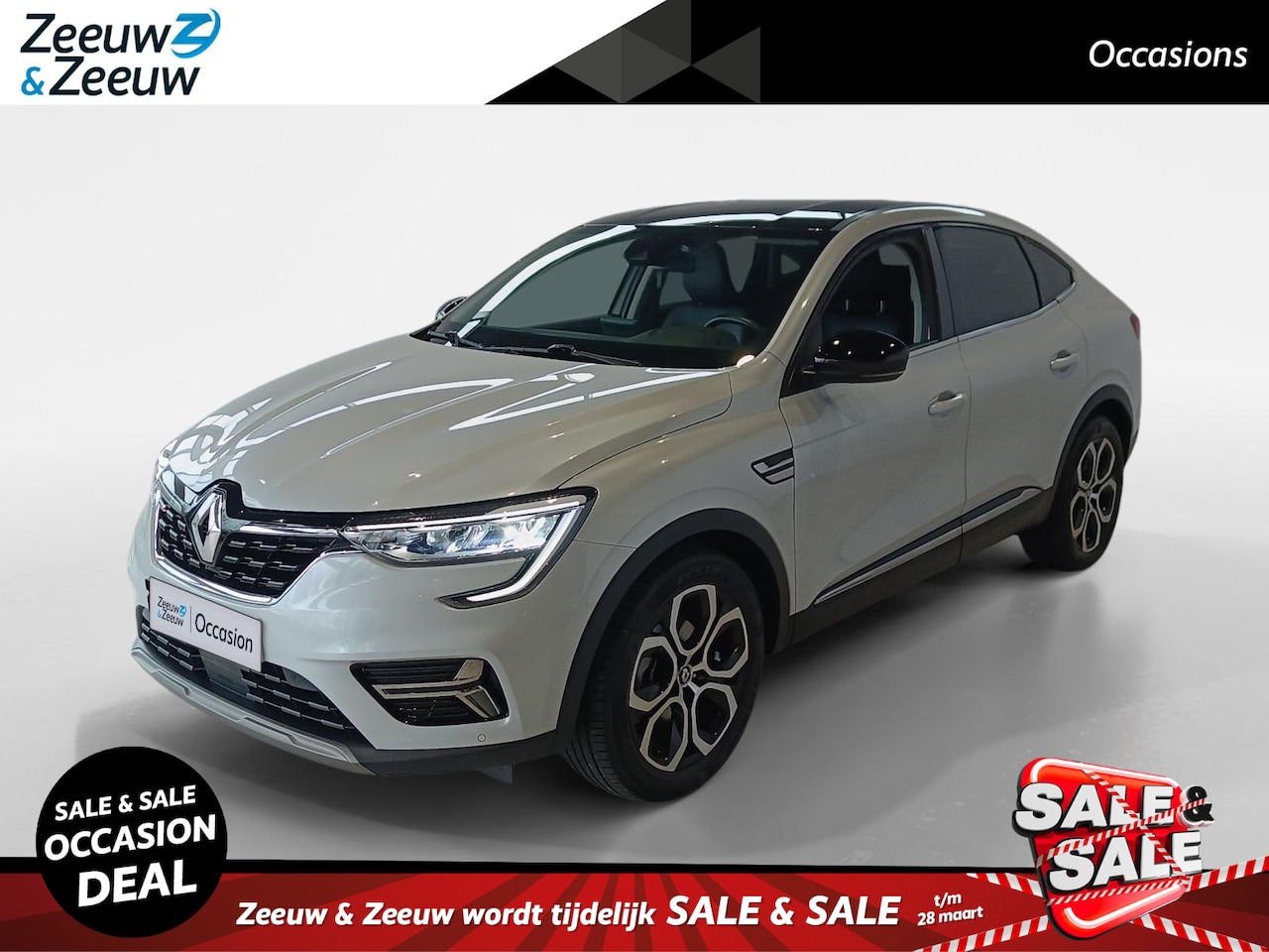 Renault Arkana - 1.6 E-Tech Hybrid 145 Intens *Automaat*Navi+Camera*Climate Control*Adapt. Cruise Control*L - AutoWereld.nl