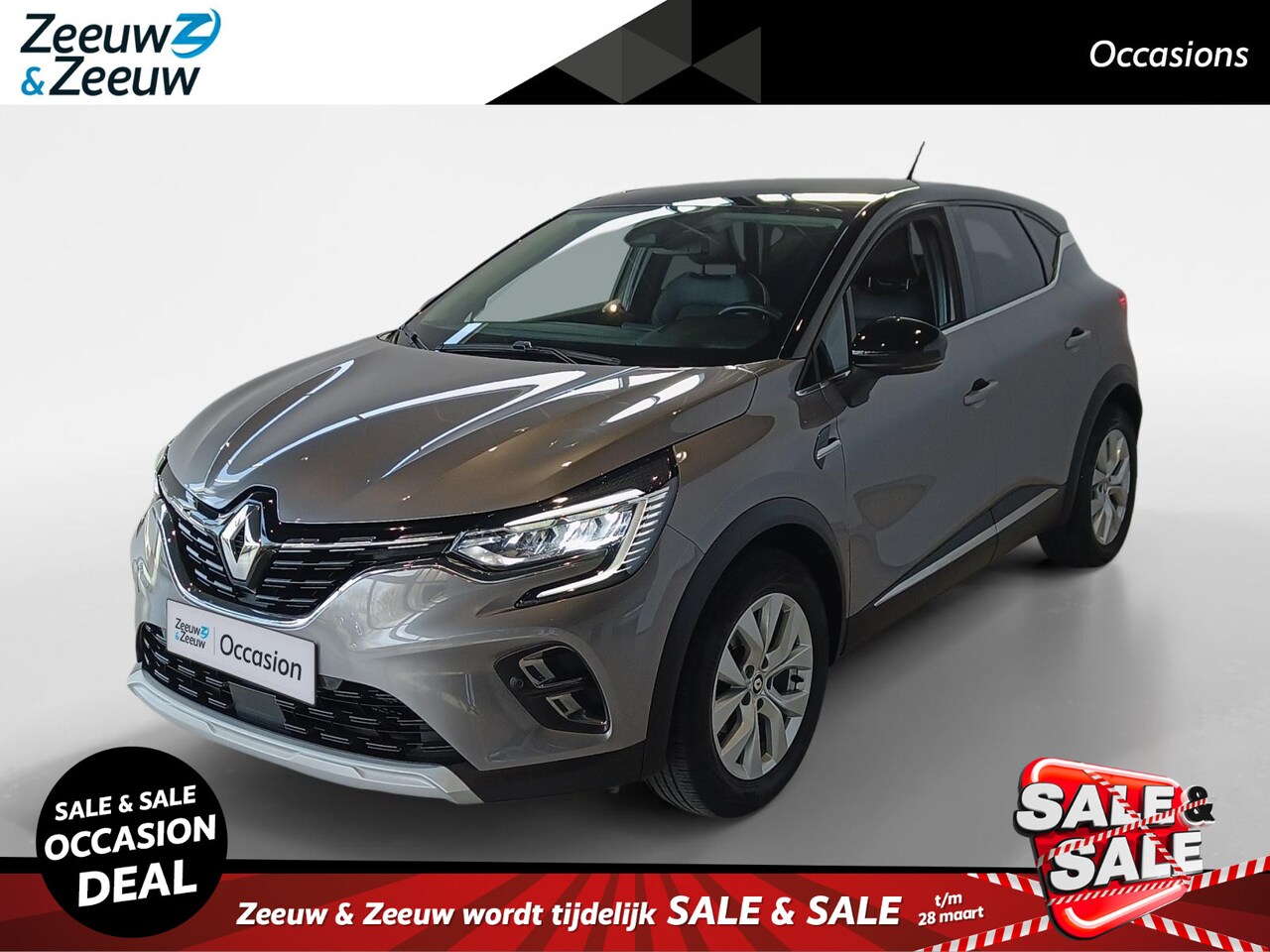 Renault Captur - 1.0 TCe 90 Intens *Navi+camera*Climate Control*Parkeersensoren*LM.Velgen*Carplay*1ste eige - AutoWereld.nl