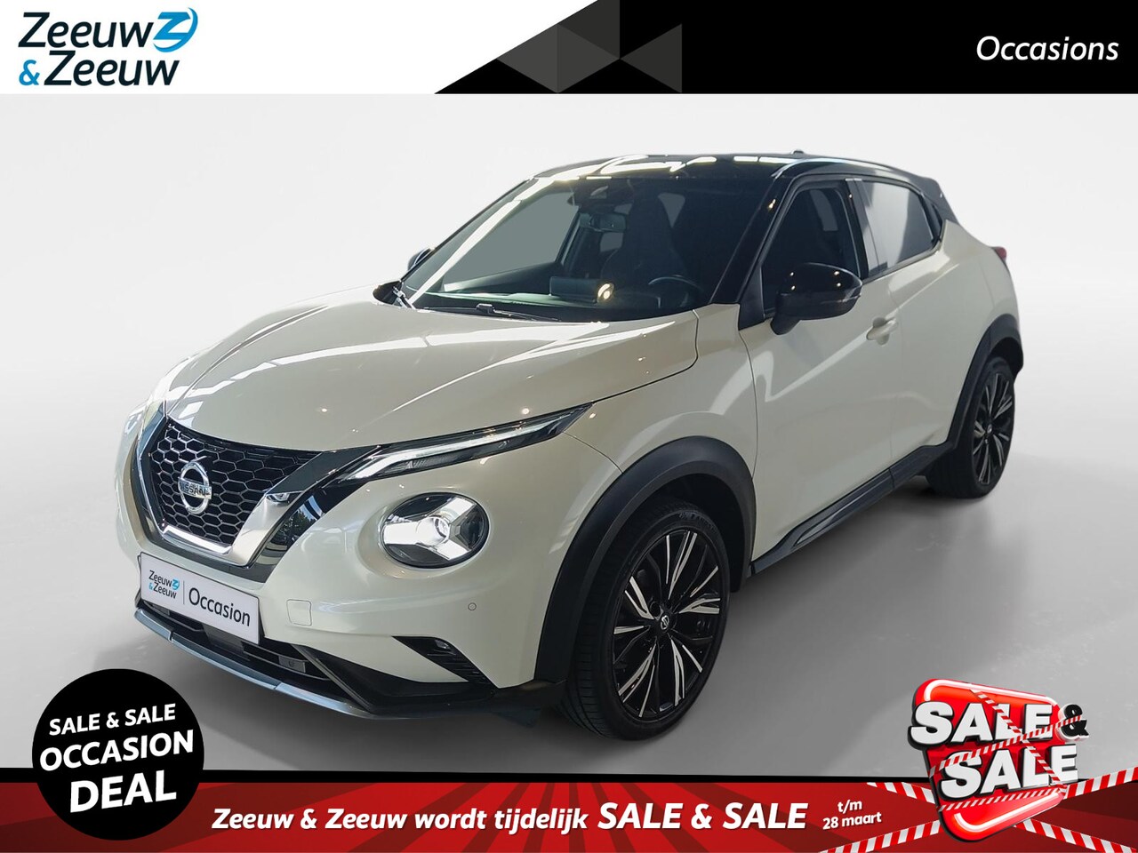 Nissan Juke - 1.0 DIG-T N-Design *Navigatie+Camera*Climate*Parc Assist*Cruise controle*Dealer Onderhoude - AutoWereld.nl