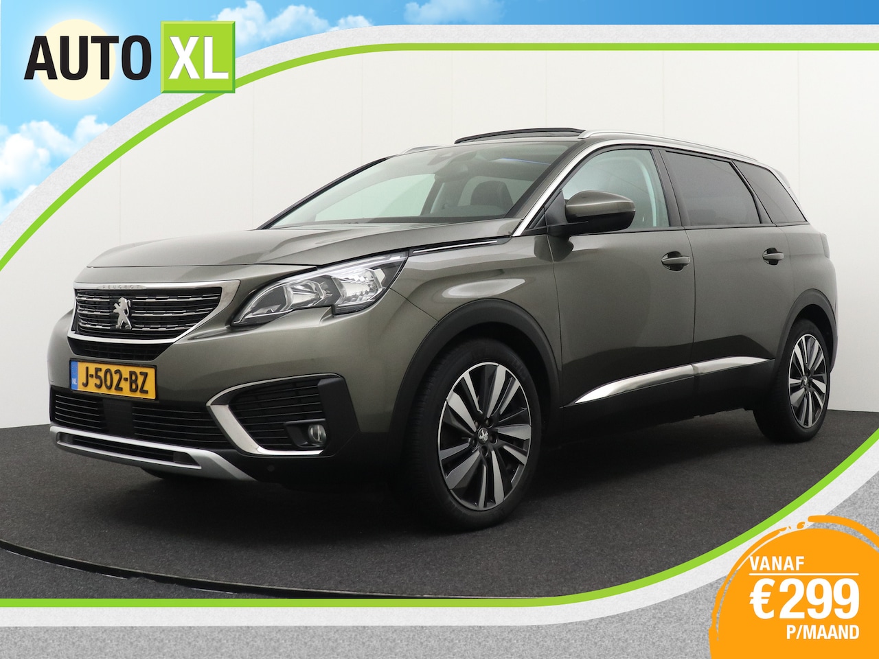 Peugeot 5008 - 1.2 131 PK Aut. Premium 7-Pers Pano-dak Camera H-Leder 19'LMV - AutoWereld.nl