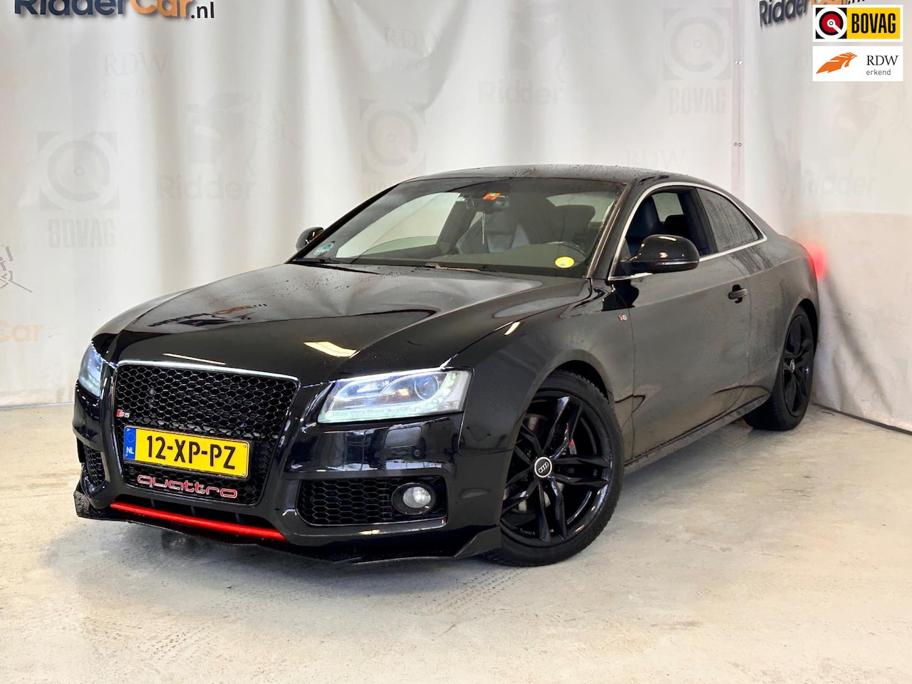 Audi A5 Coupé - 4.2 FSI S5 quattro|CRUISE|STOELVERW|PARK SENS|AIRCO|KLEPPENSYSTEEM| - AutoWereld.nl