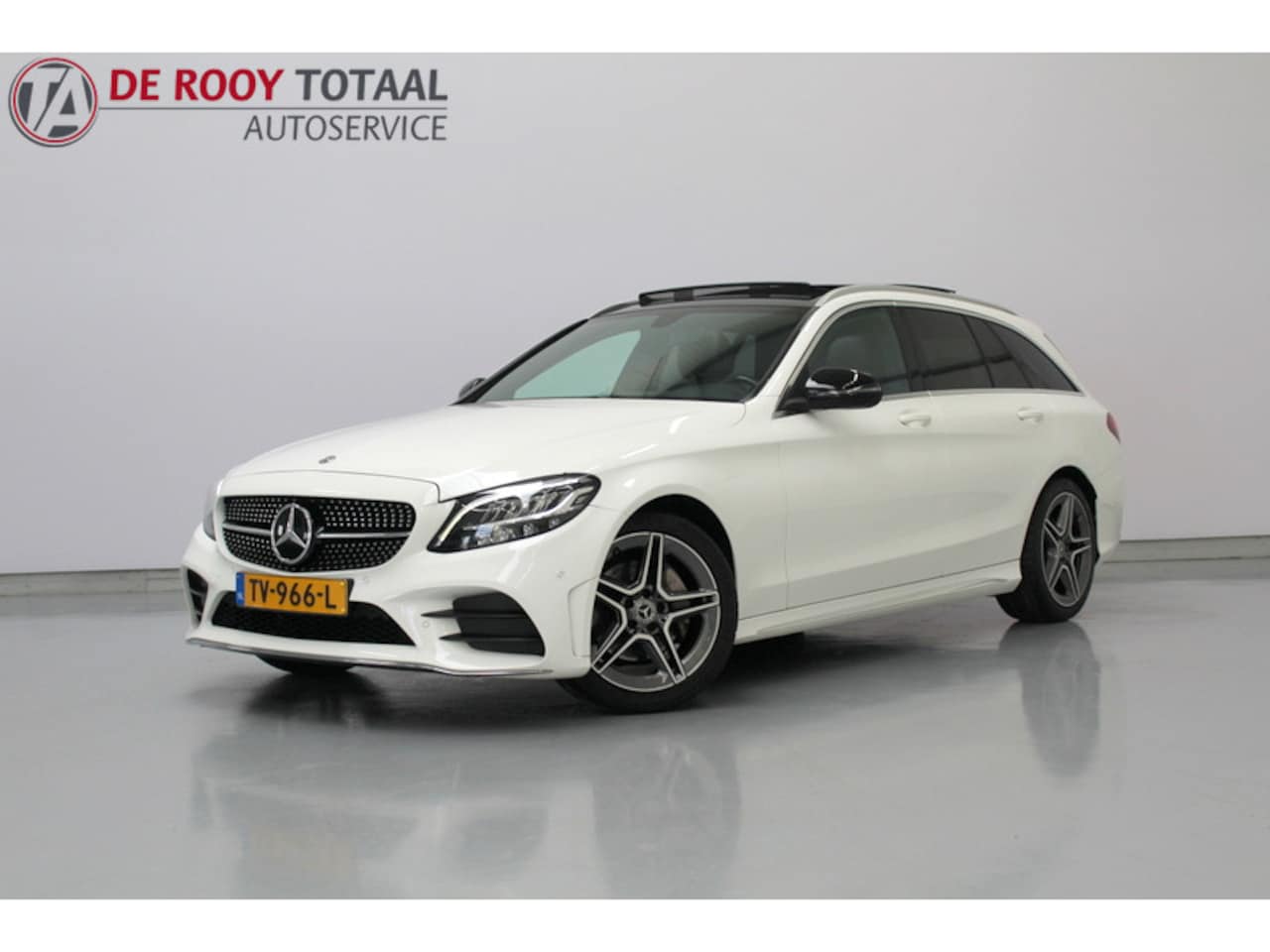Mercedes-Benz C-klasse Estate - 160 Advantage Pack 160 Advantage Pack 130PK, RIJKLAAR! | AMG-LINE | PANORAMADAK | CAMERA | CARPLAY | LEER/ALC - AutoWereld.nl