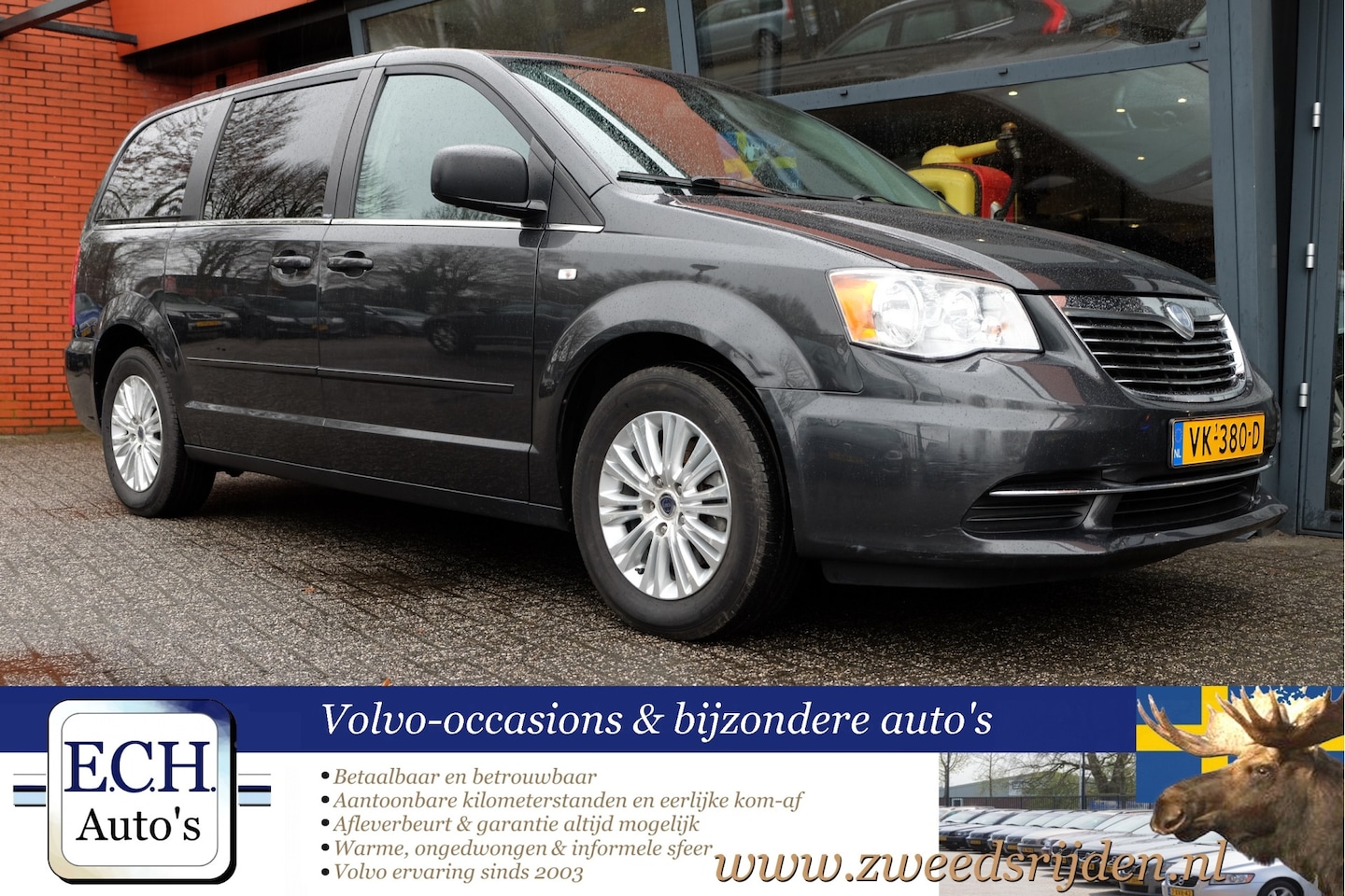 Lancia Voyager - 2.8 163 pk Aut. MultiJet, grijs kenteken! - AutoWereld.nl