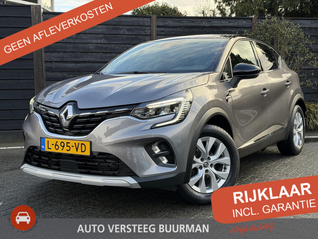 Renault Captur - Intens 1.0 TCe 100PK Navigatie, Parkeersensoren, Keyless, Climate Control, Cruise Control - AutoWereld.nl